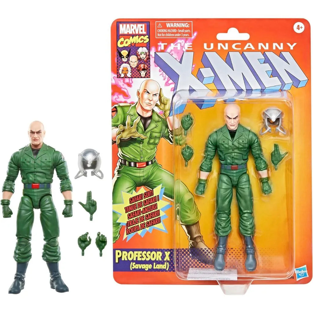 Figura Professor X Safari - Marvel Legends Series - Hasbro