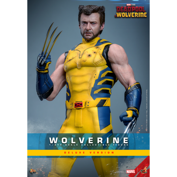 デラックス版 ウルヴァリン フィギュア hottoys ホットトイズ Figura Wolverine Deluxe - DEADPOOL & WOLVERINE - 1/6 Scale - Hot
