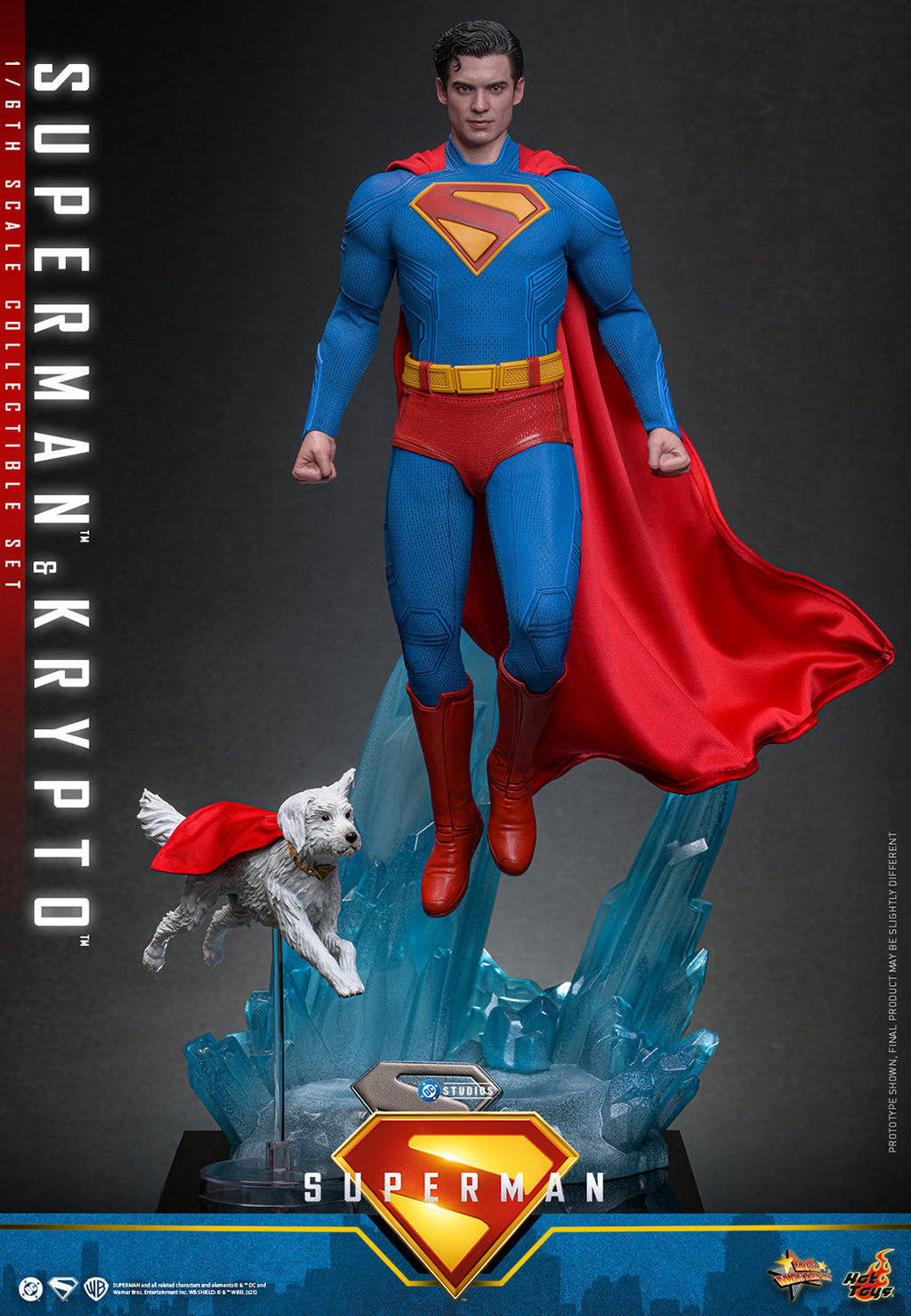 Figura Superman and Krypto - Superman - 1/6 Scale - Hot Toys