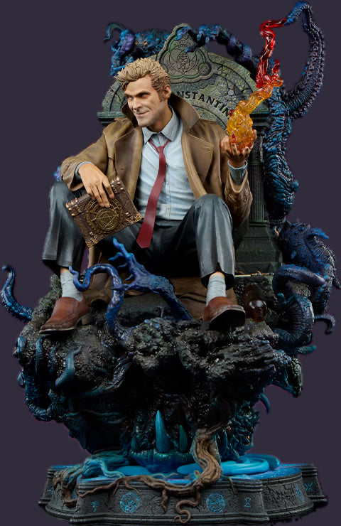 Estátua John Constatine: Just Another Exorcism Hangover - Hellblazer - Premium Format 1/4 - Sideshow