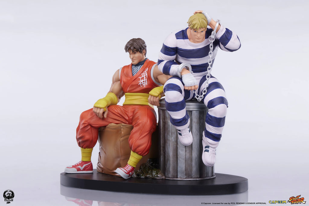 Estátua Cody & Guy - Street Fighter - Escala 1/10 Collectible Set - PCS