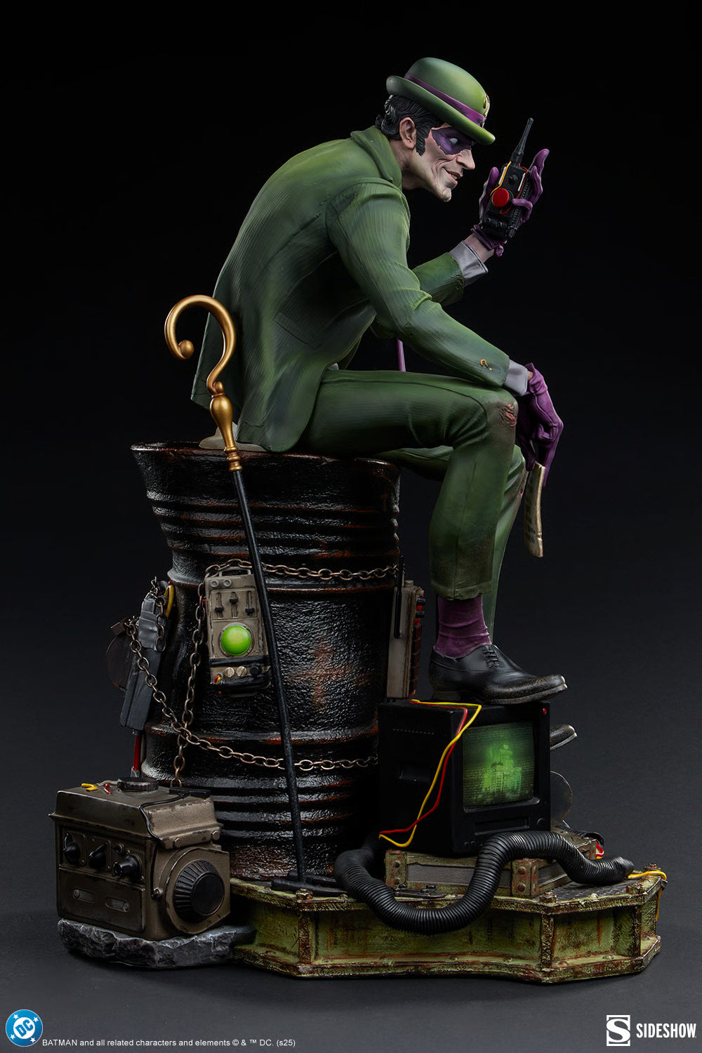 Dc Riddler Quelle Riddler - Dc Collectible: Batman - Premium Format 1/4 - Sideshow – Iron ...