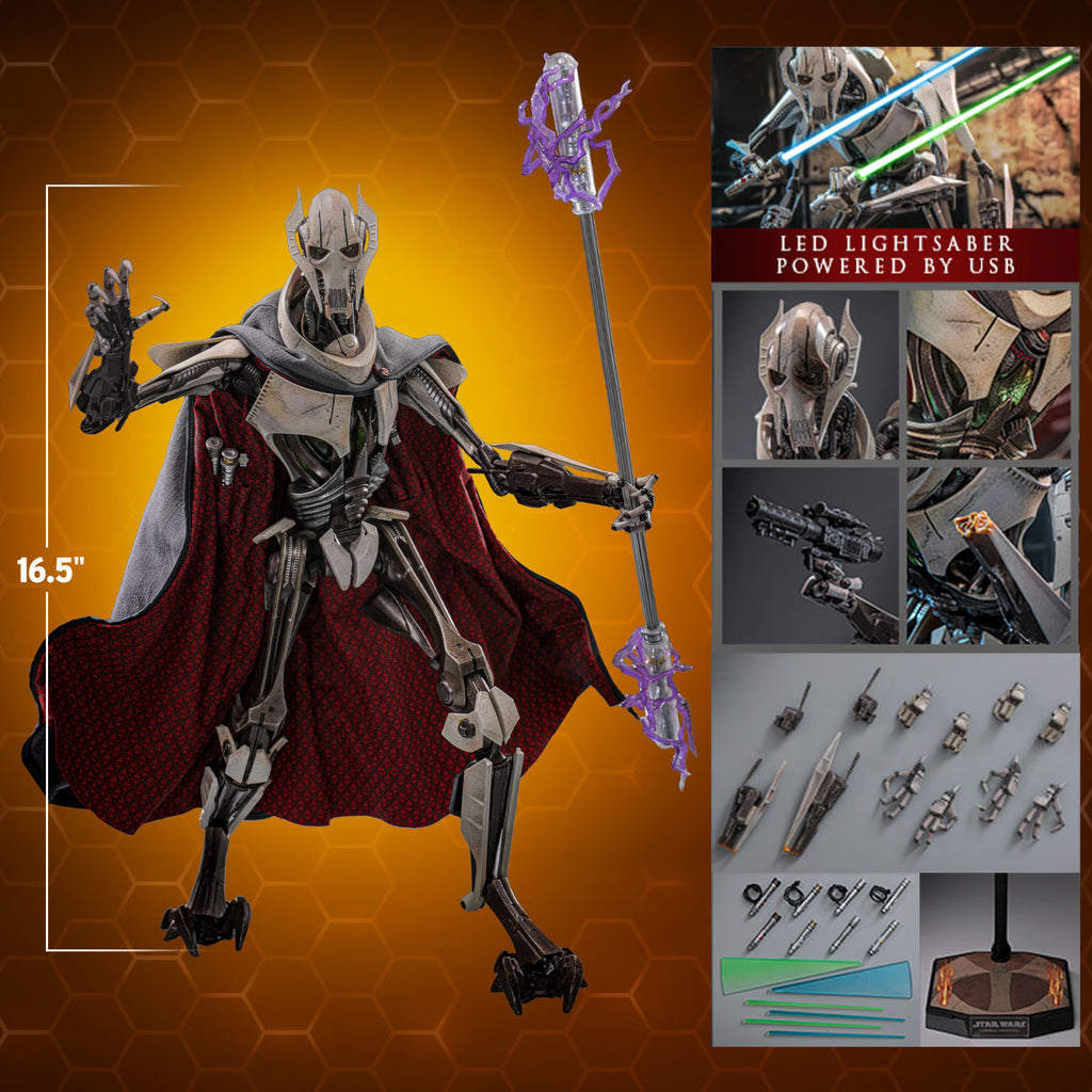Figura General Grievous - Star Wars - 1/6 Scale - Hot Toys