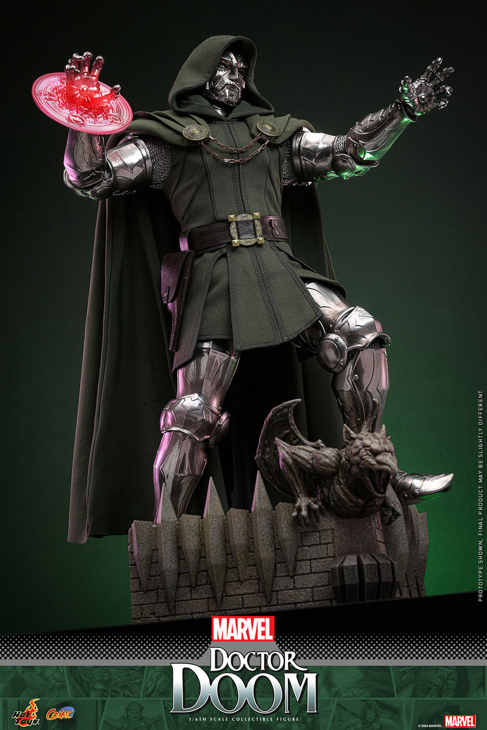 Figura Doctor Doom - Fantastic Four - 1/6 Scale - Hot Toys – Iron