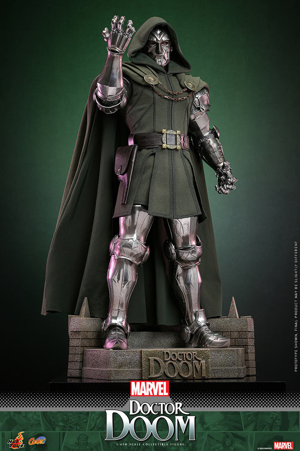 Figura Doctor Doom - Fantastic Four - 1/6 Scale - Hot Toys – Iron