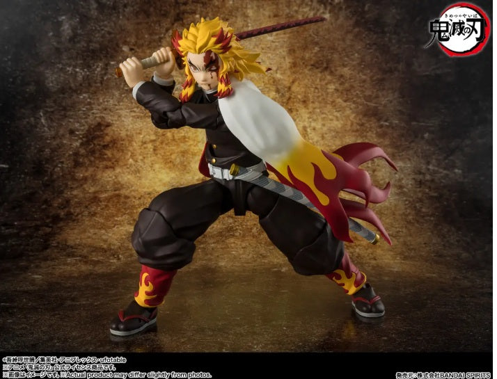 Figura Kyojuro Rengoku – Demon Slayer: Kimetsu no Yaiba – S.H.Figuarts – Bandai