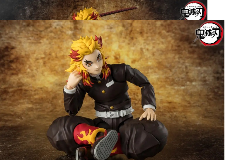 Figura Kyojuro Rengoku – Demon Slayer: Kimetsu no Yaiba – S.H.Figuarts – Bandai