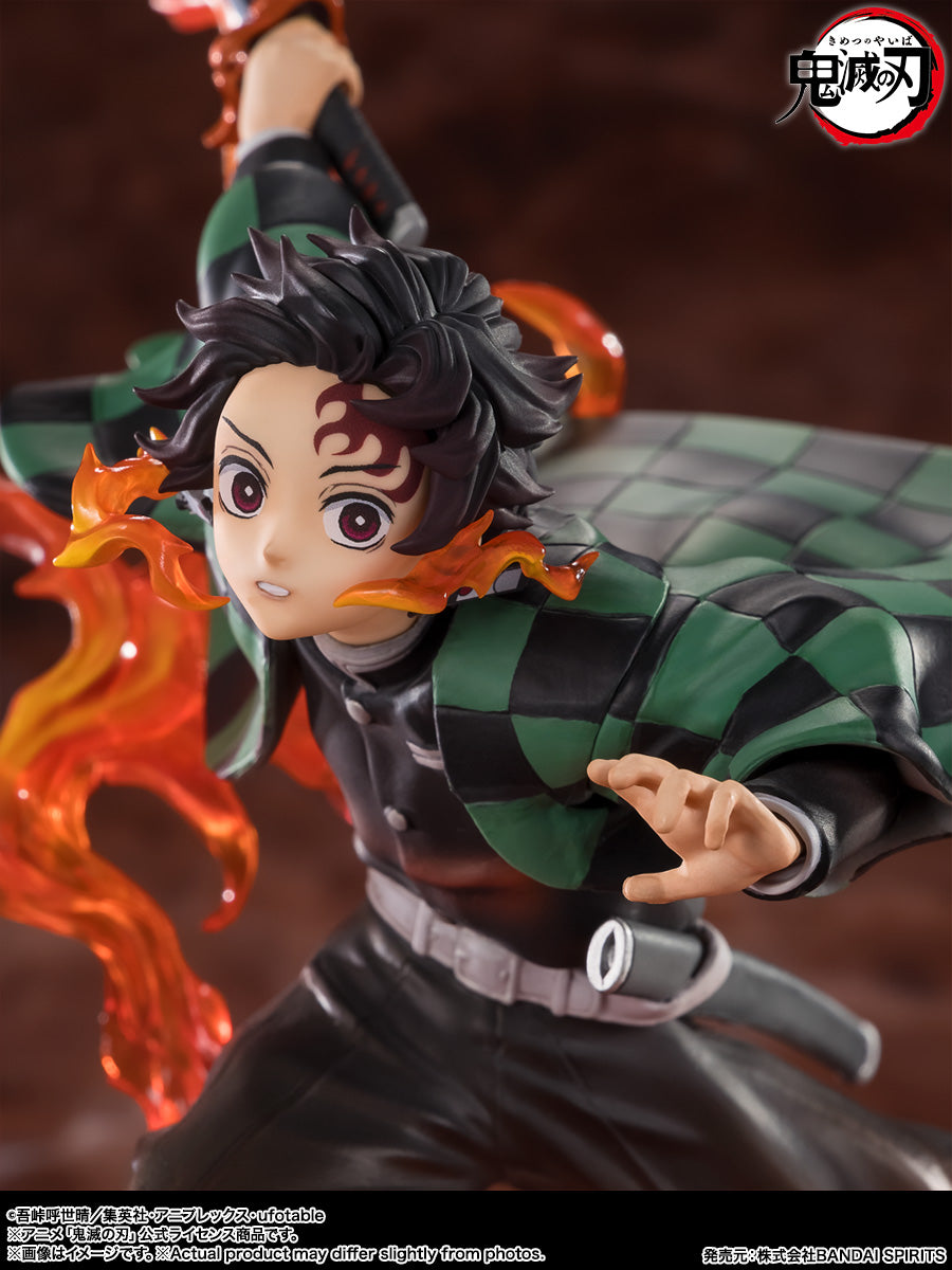 Estátua Tanjiro Kamado (Rengoku’s Sword Guard Ver.) – Demon Slayer: Kimetsu no Yaiba – FiguartsZERO – Bandai