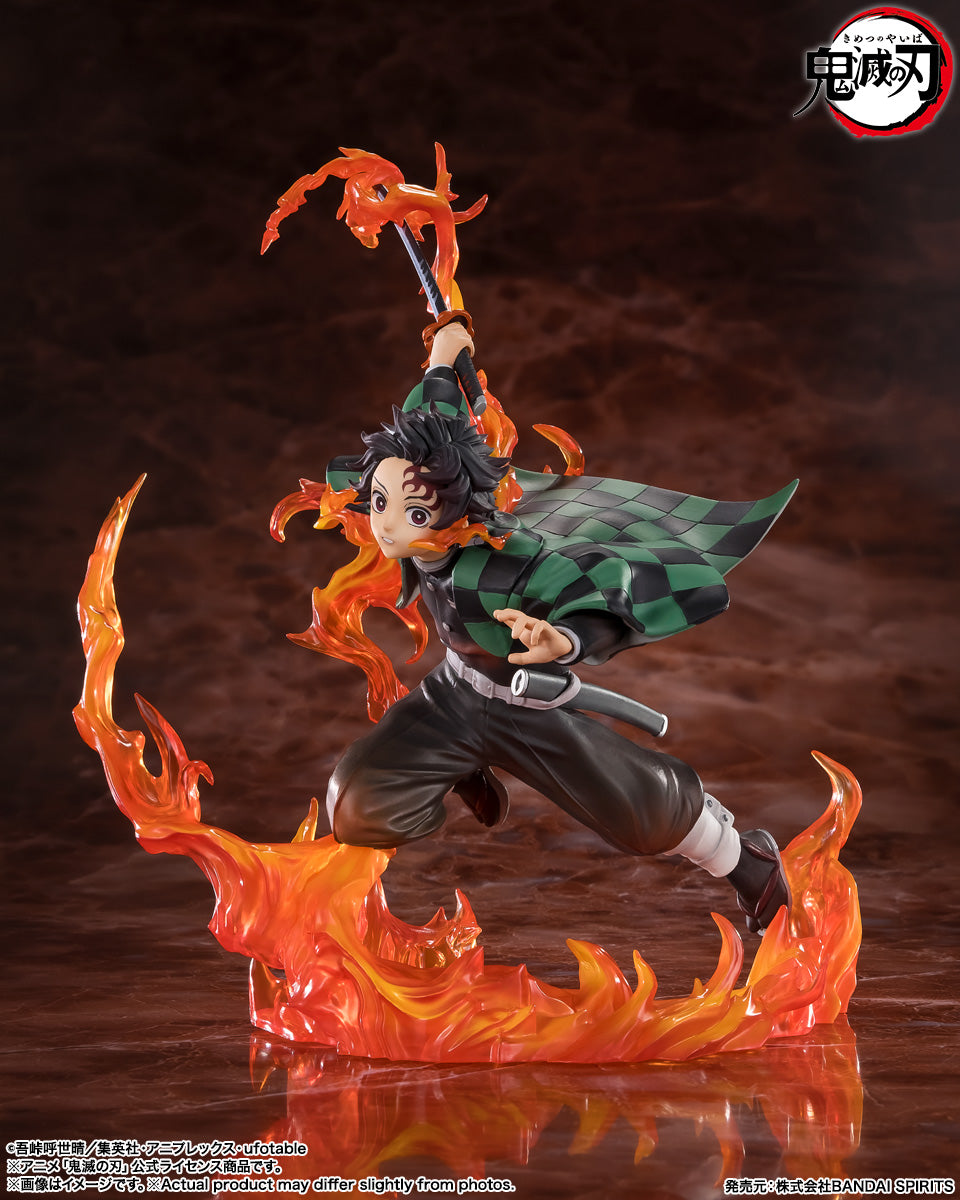 Estátua Tanjiro Kamado (Rengoku's Sword Guard Ver.) – Demon Slayer