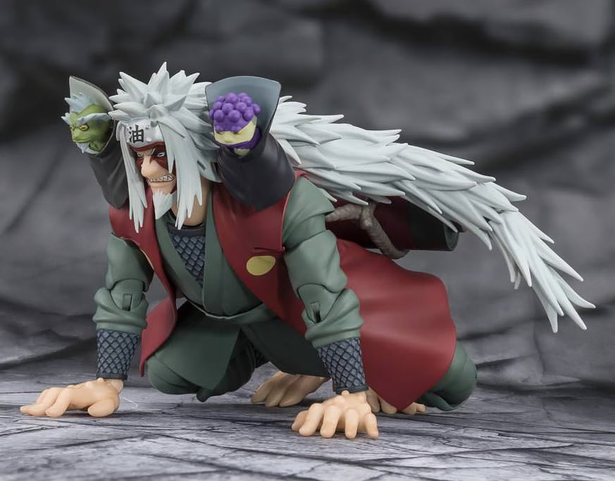 BANDAI MASTERISE JIRAIYA E賞 　 フィギュア Figura Jiraiya (Konoha's Heroic Master Sage) – Naruto Shippuden