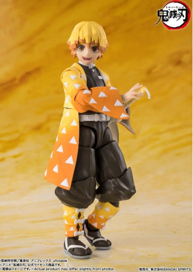 Figura Zenitsu Agatsuma – Demon Slayer: Kimetsu no Yaiba – S.H.Figuarts – Bandai