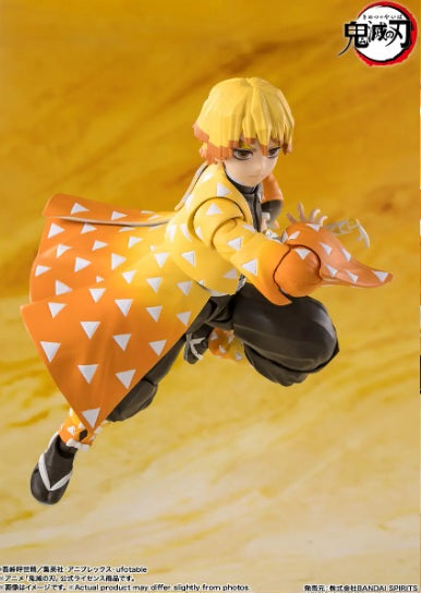 Figura Zenitsu Agatsuma – Demon Slayer: Kimetsu no Yaiba – S.H.Figuarts – Bandai