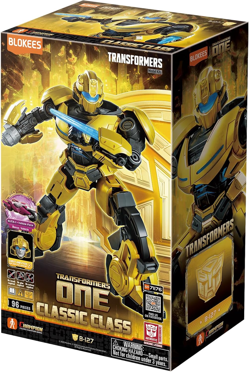 Figura B-127 - Transformers ONE 2024 – Transformers – Classic Class 15 – Blokees