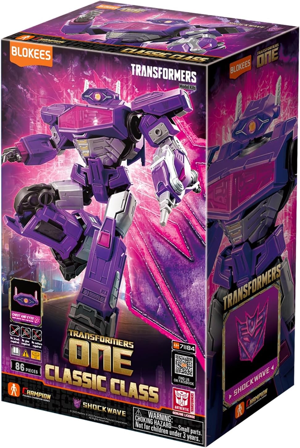 Shockwave (Transformers ONE 2024) – Transformers – Classic Class 18 – Blokees