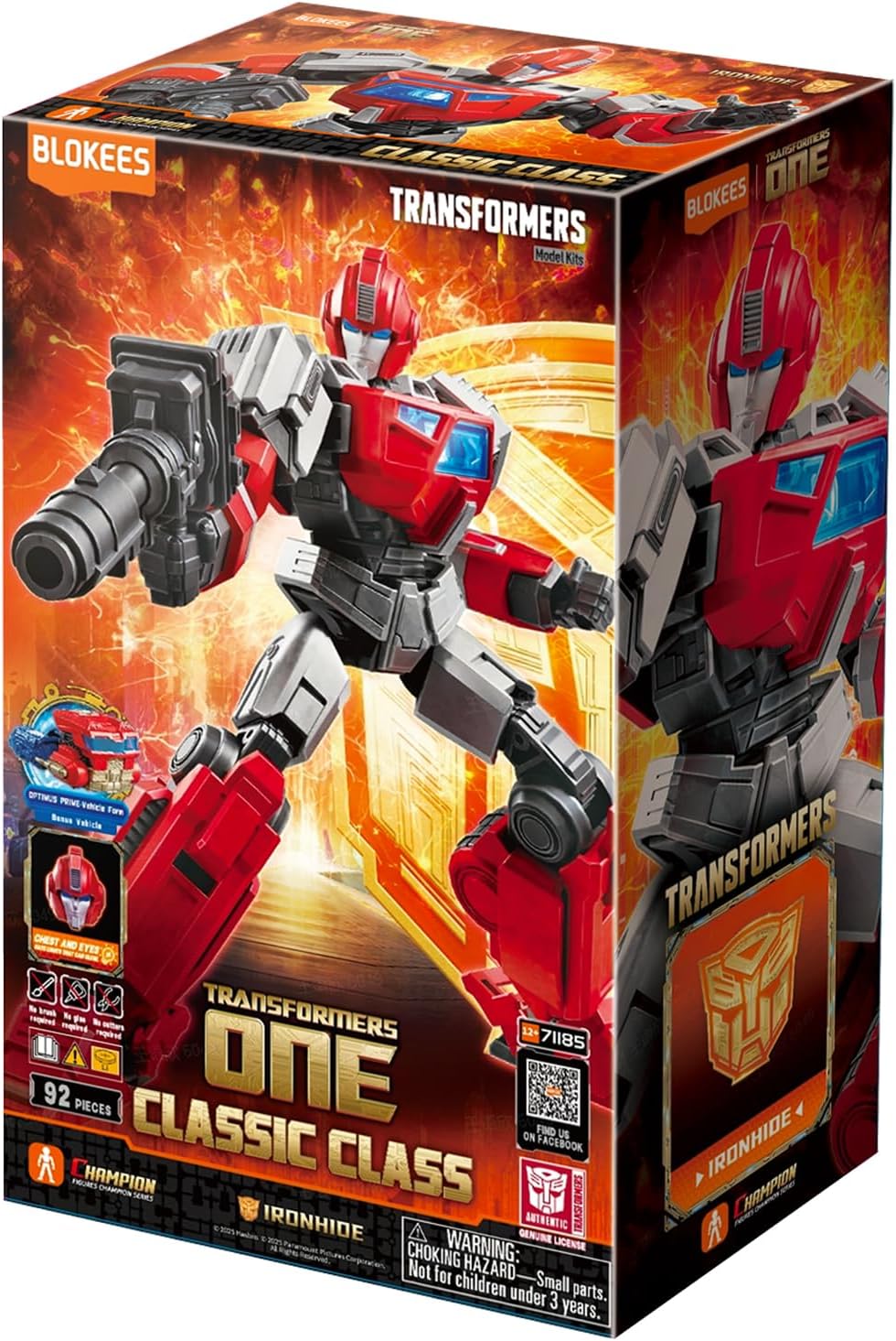 Figura Ironhide (Transformers ONE 2024) – Transformers – Classic Class 19 – Blokees