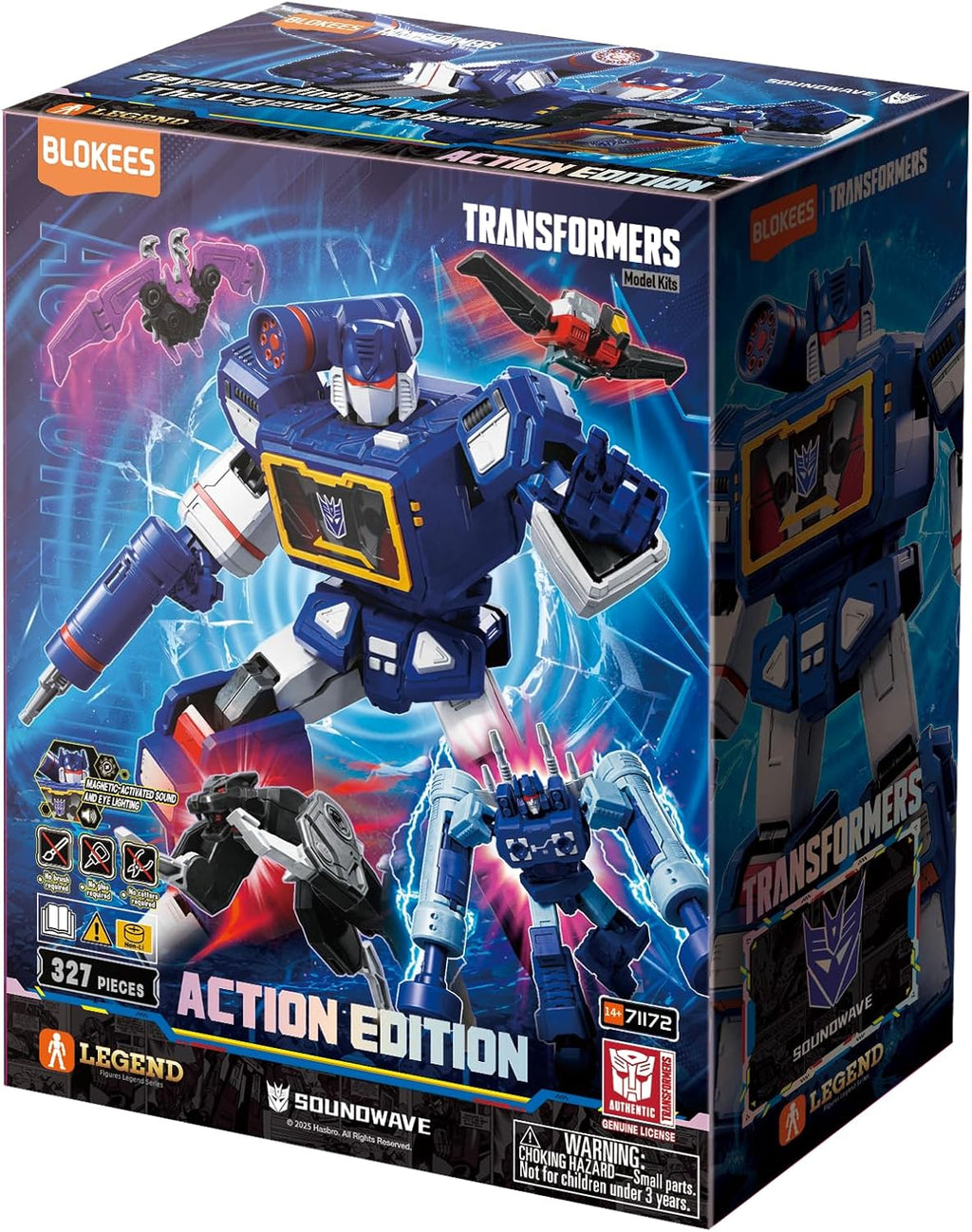 Figura Soundwave – Transformers – Action Edition 03 – Blokees