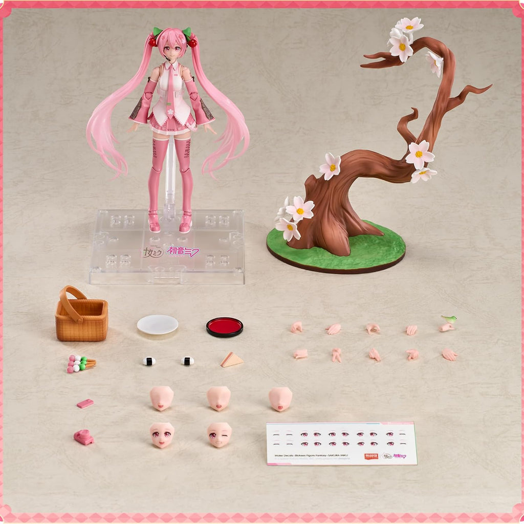 Figura Sakura Miku – Hatsune Miku – Linha Fantastics Series – Blokees