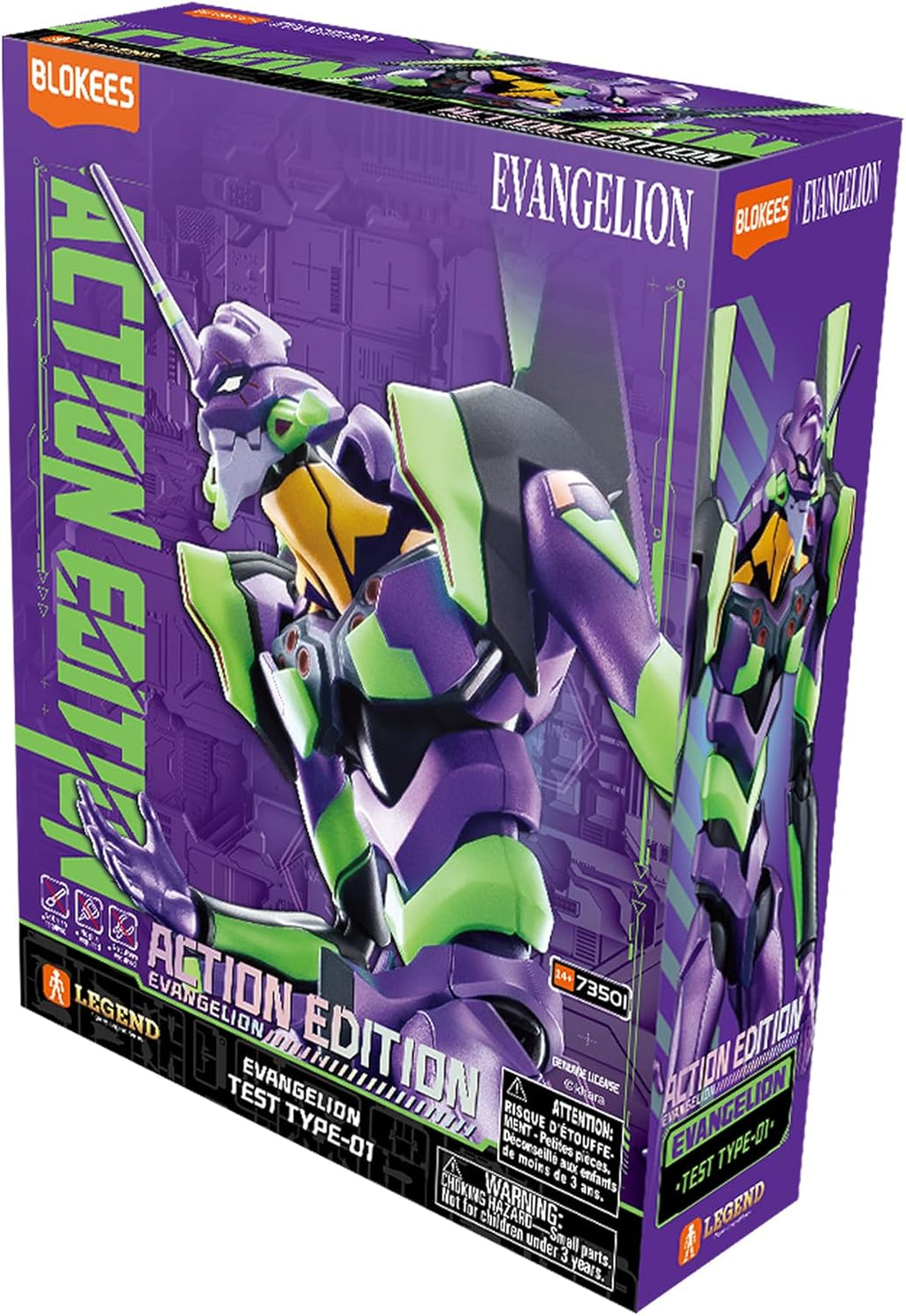 Figura Evangelion Test Type-01 – Evangelion – Action Edition – Blokees