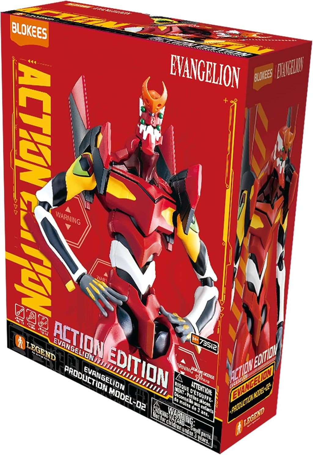Figura Evangelion Production Model-02 – Evangelion – Action Edition – Blokees