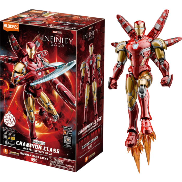Figura Iron Man Mark LXXXV EX – Marvel Infinity Saga – Champion Figura Iron Man Mark LXXXV EX – Marvel Infinity Saga – Champion
