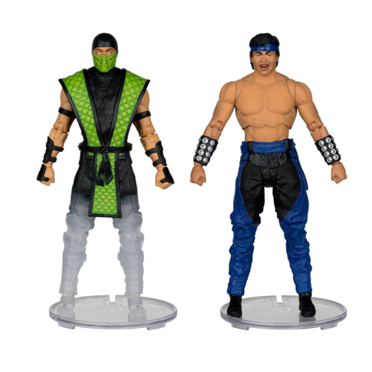 Figuras Liu Kang vs Reptile – Mortal Kombat Klassics – 2PK – McFarlane