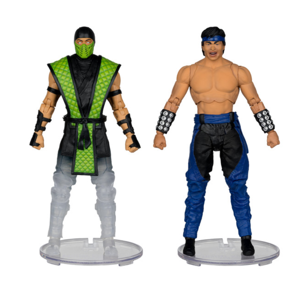 Figuras Liu Kang vs Reptile – Mortal Kombat Klassics – 2PK – McFarlane