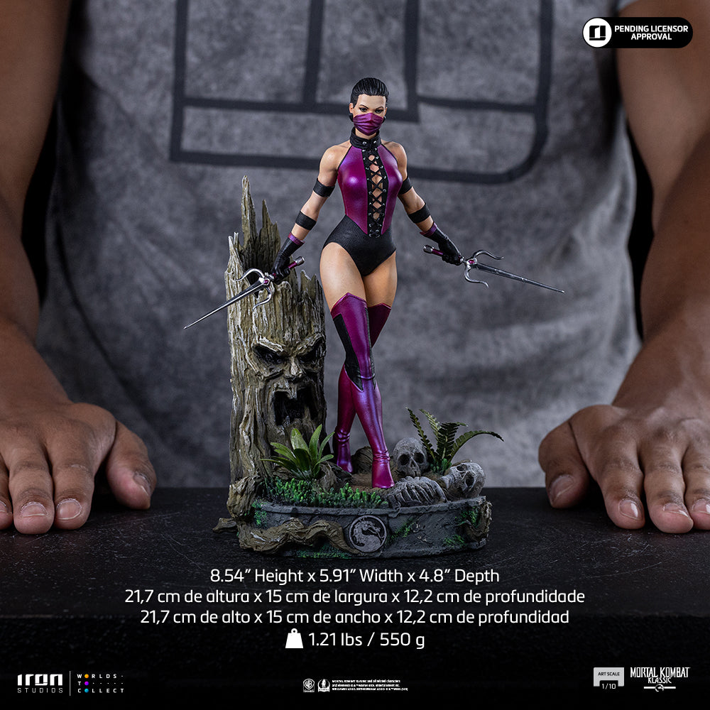 Estátua Mileena - Mortal Kombat - Art Scale 1/10 - Iron Studios