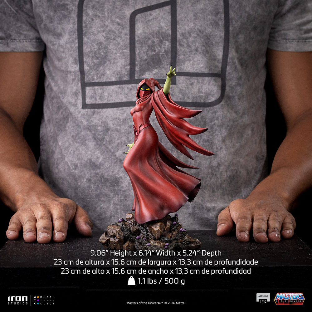 Estátua Shadow Weaver - Masters of the Universe - Art Scale 1/10 - Iron Studios
