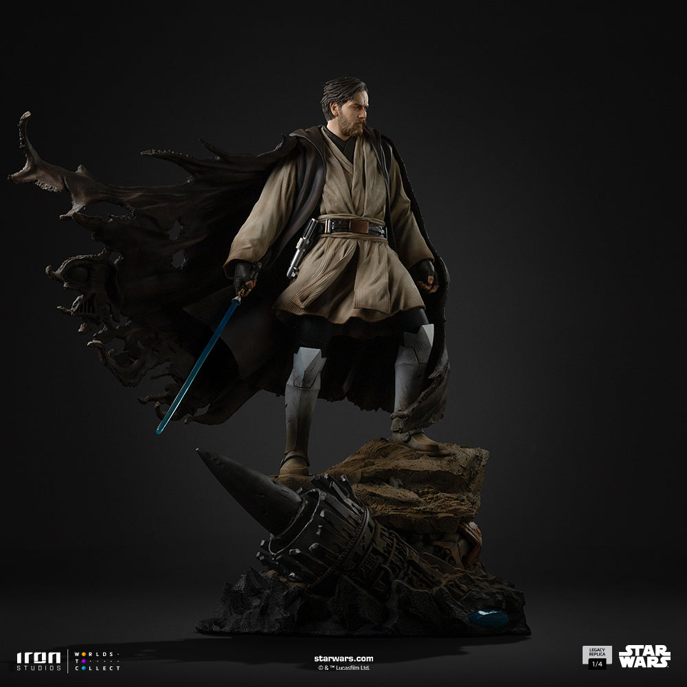 Estátua Obi-Wan (Signatures) – Star Wars – Legacy Replica 1/4 – Iron Studios
