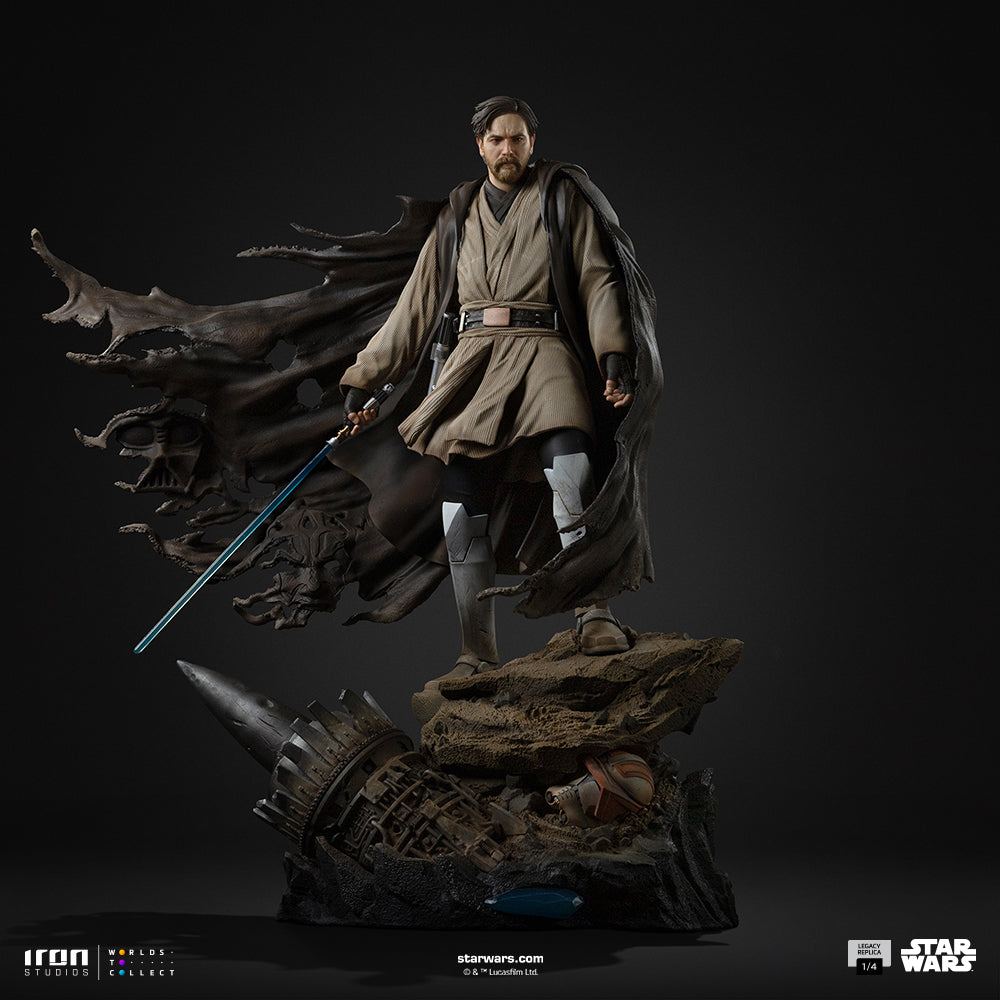 Estátua Obi-Wan (Signatures) – Star Wars – Legacy Replica 1/4 – Iron Studios