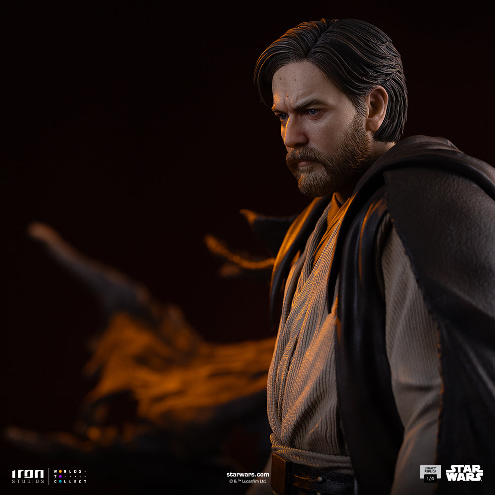 Estátua Obi-Wan (Signatures) – Star Wars – Legacy Replica 1/4 – Iron Studios