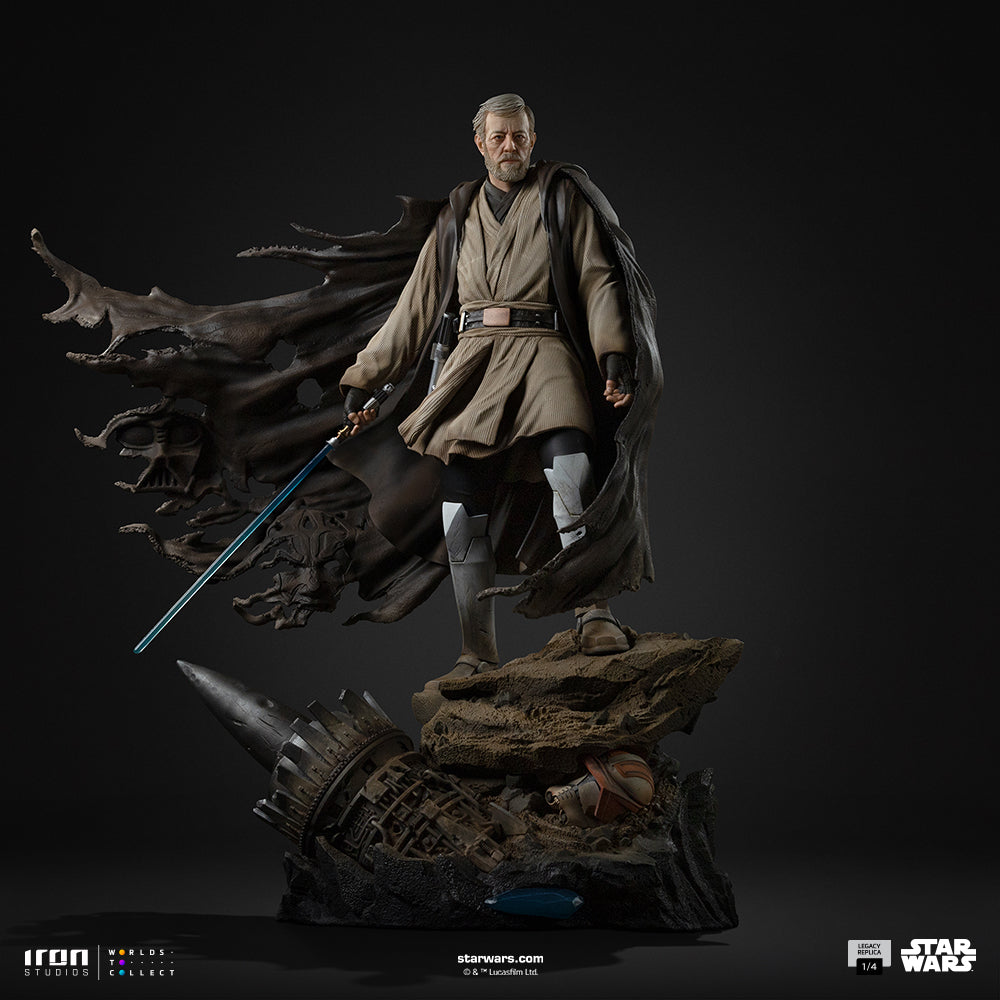 Estátua Obi-Wan (Signatures) – Star Wars – Legacy Replica 1/4 – Iron Studios
