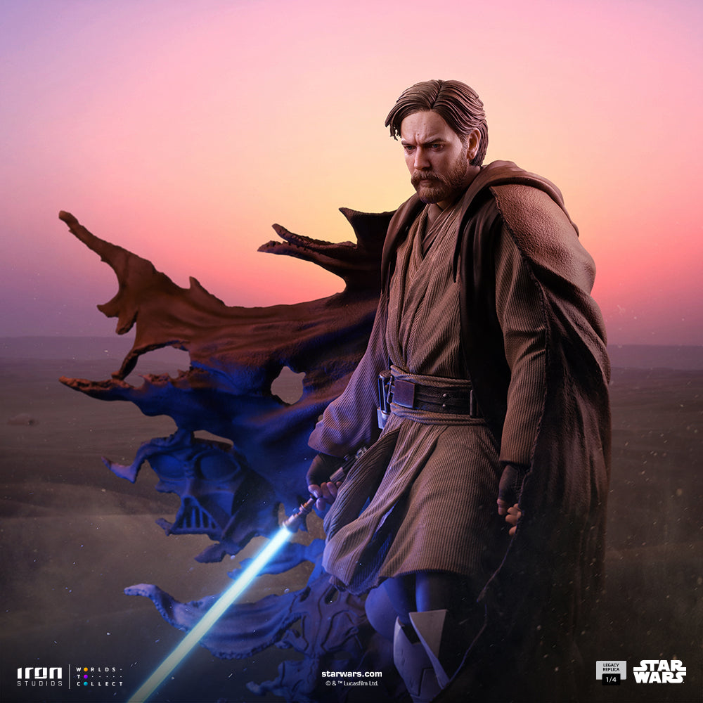 Estátua Obi-Wan (Signatures) – Star Wars – Legacy Replica 1/4 – Iron Studios