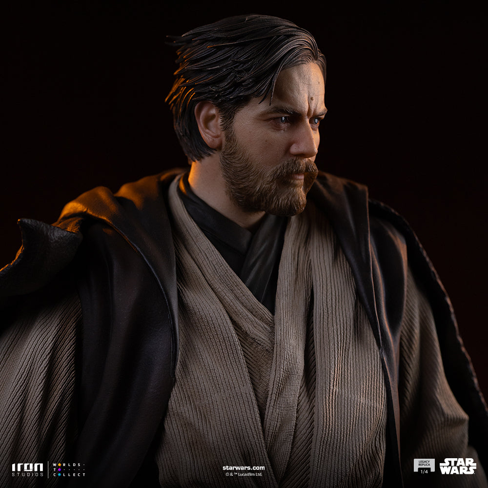 Estátua Obi-Wan (Signatures) – Star Wars – Legacy Replica 1/4 – Iron Studios