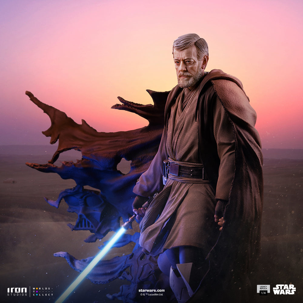 Estátua Obi-Wan (Signatures) – Star Wars – Legacy Replica 1/4 – Iron Studios