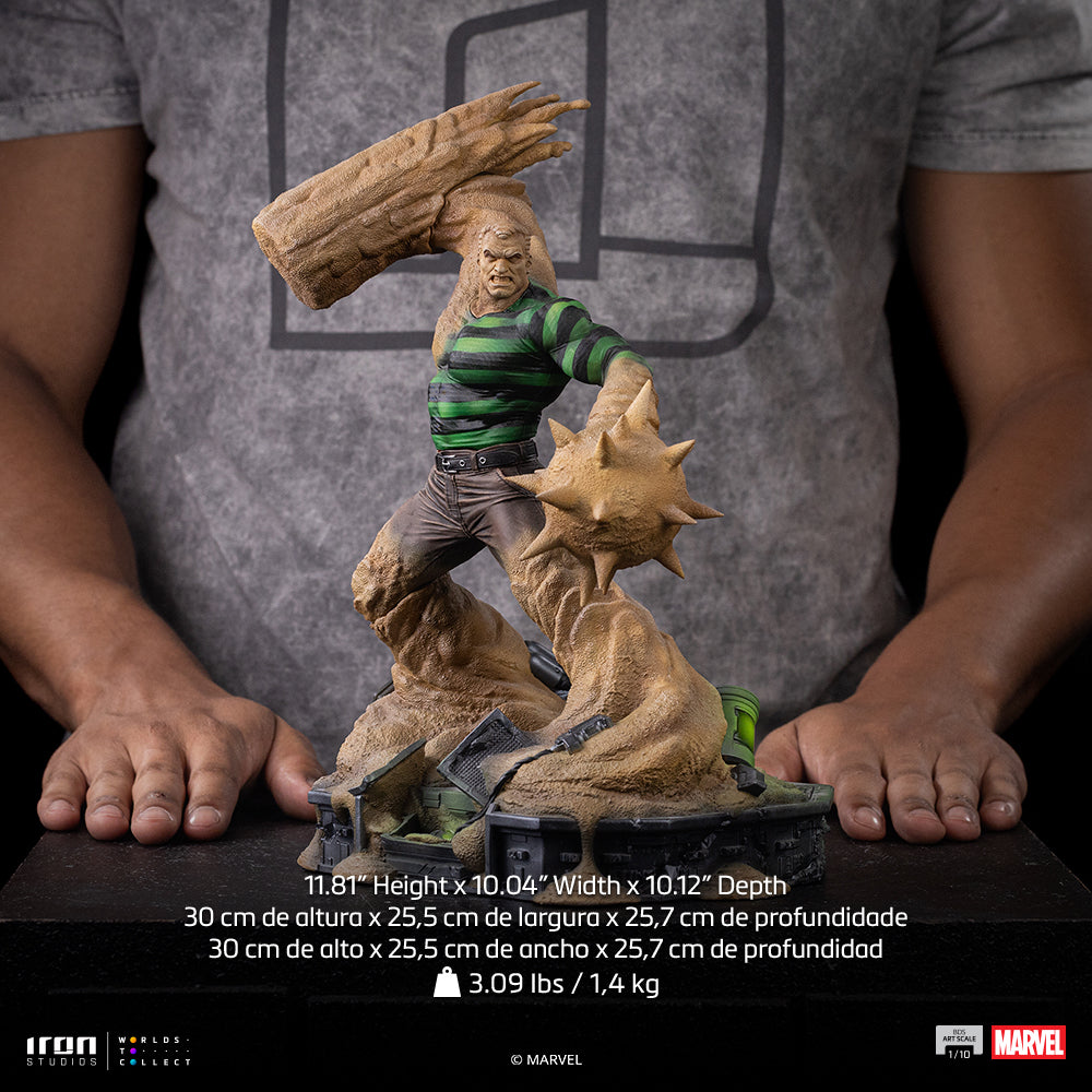 Estátua Sandman - Spider-Man vs Villains Diorama - Art Scale 1/10 - Iron Studios