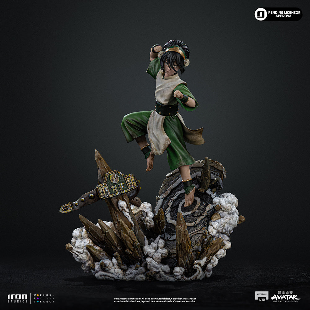 Estátua Toph - Avatar: The Last Airbender - Art Scale 1/10 - Iron Studios