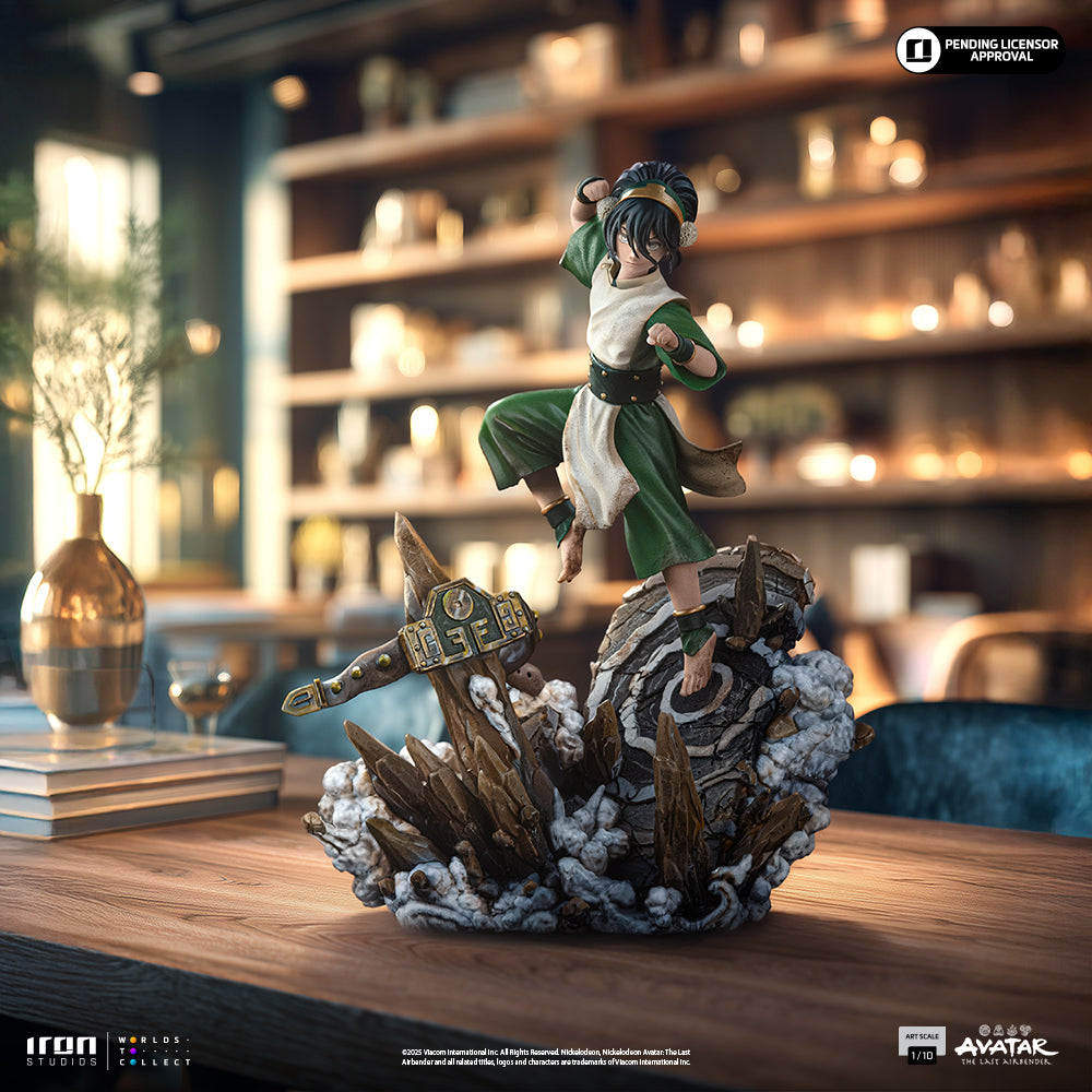Estátua Toph - Avatar: The Last Airbender - Art Scale 1/10 - Iron Studios