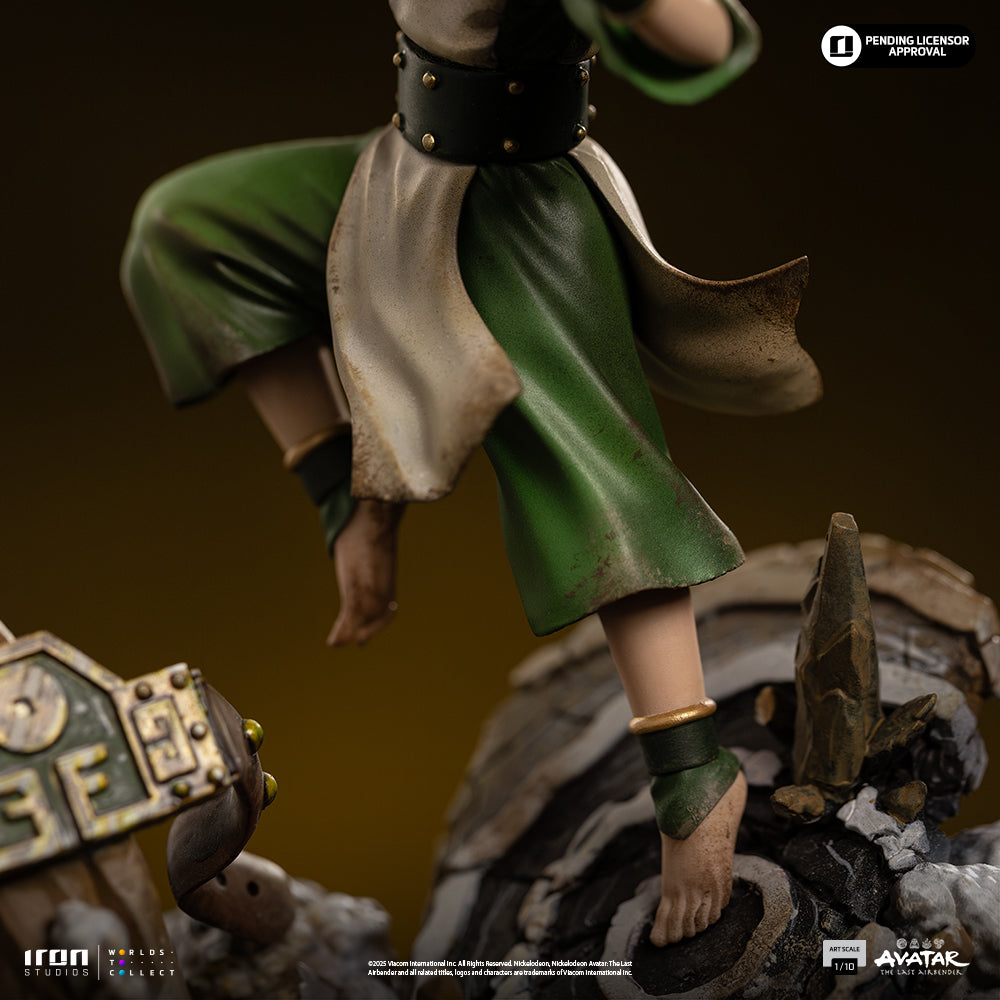 Estátua Toph - Avatar: The Last Airbender - Art Scale 1/10 - Iron Studios