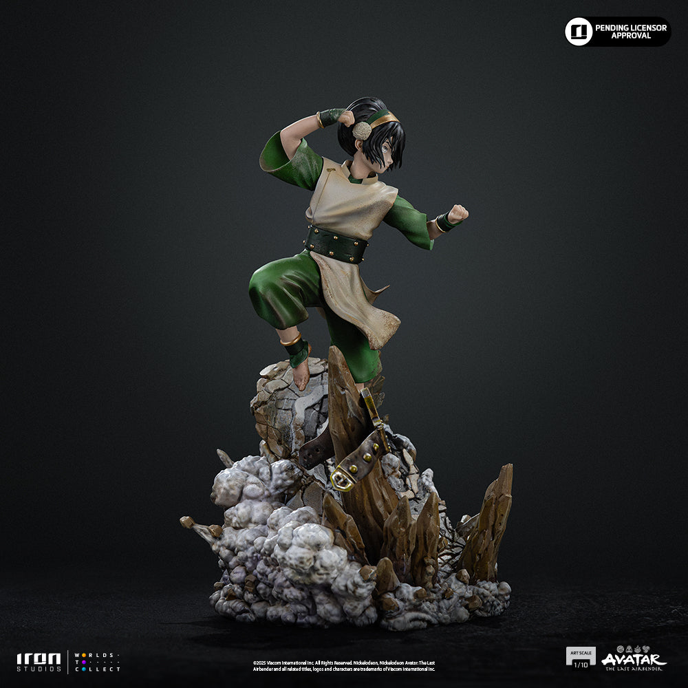 Estátua Toph - Avatar: The Last Airbender - Art Scale 1/10 - Iron Studios