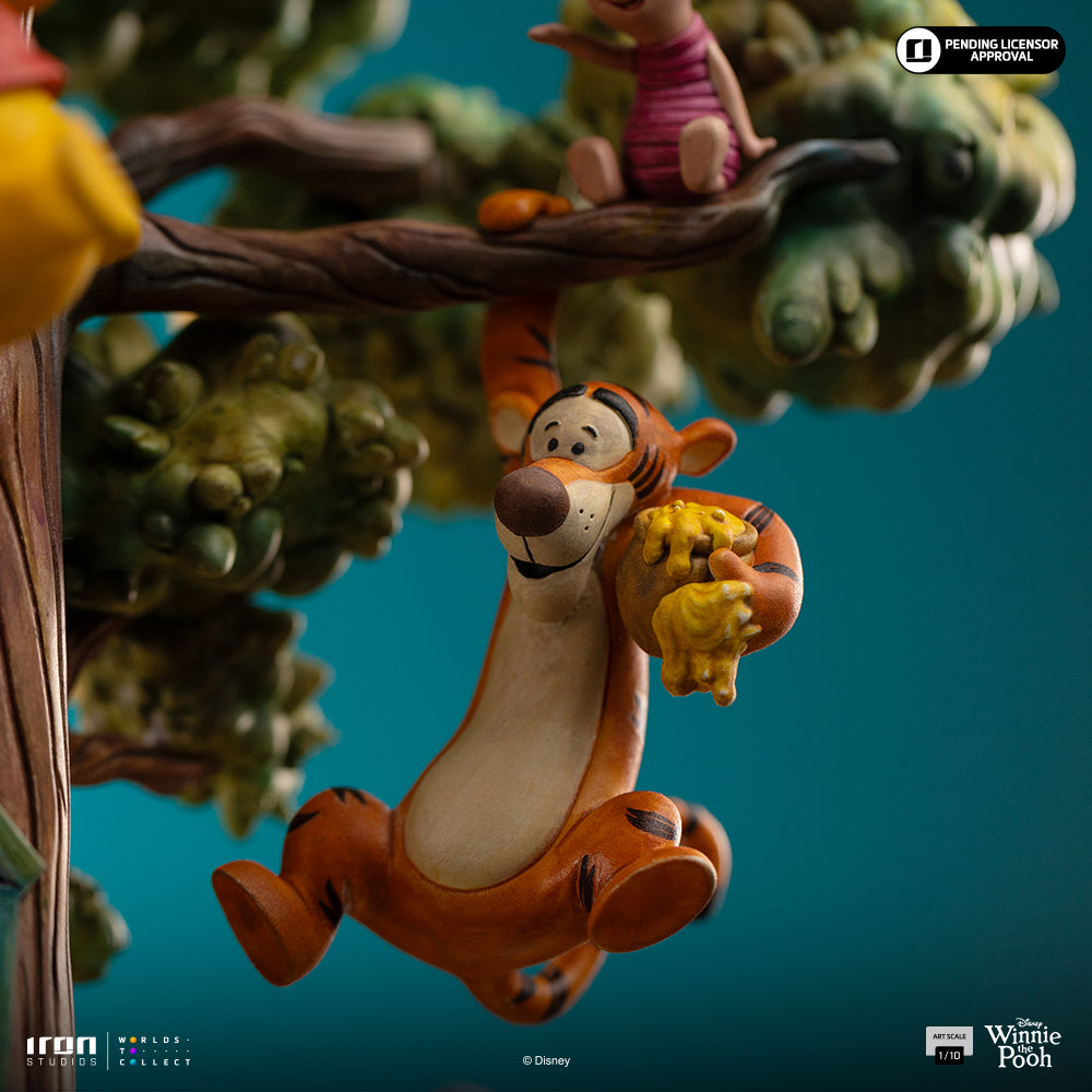 Voucher Pré-venda - Estátua Winnie the Pooh and Friends (100th Anniversary) - Disney Classics - Deluxe Art Scale 1/10 - Iron Studios