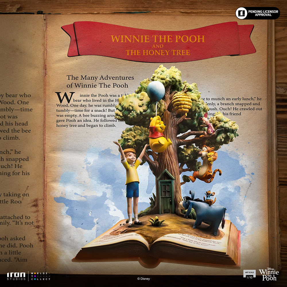 Voucher Pré-venda - Estátua Winnie the Pooh and Friends (100th Anniversary) - Disney Classics - Deluxe Art Scale 1/10 - Iron Studios