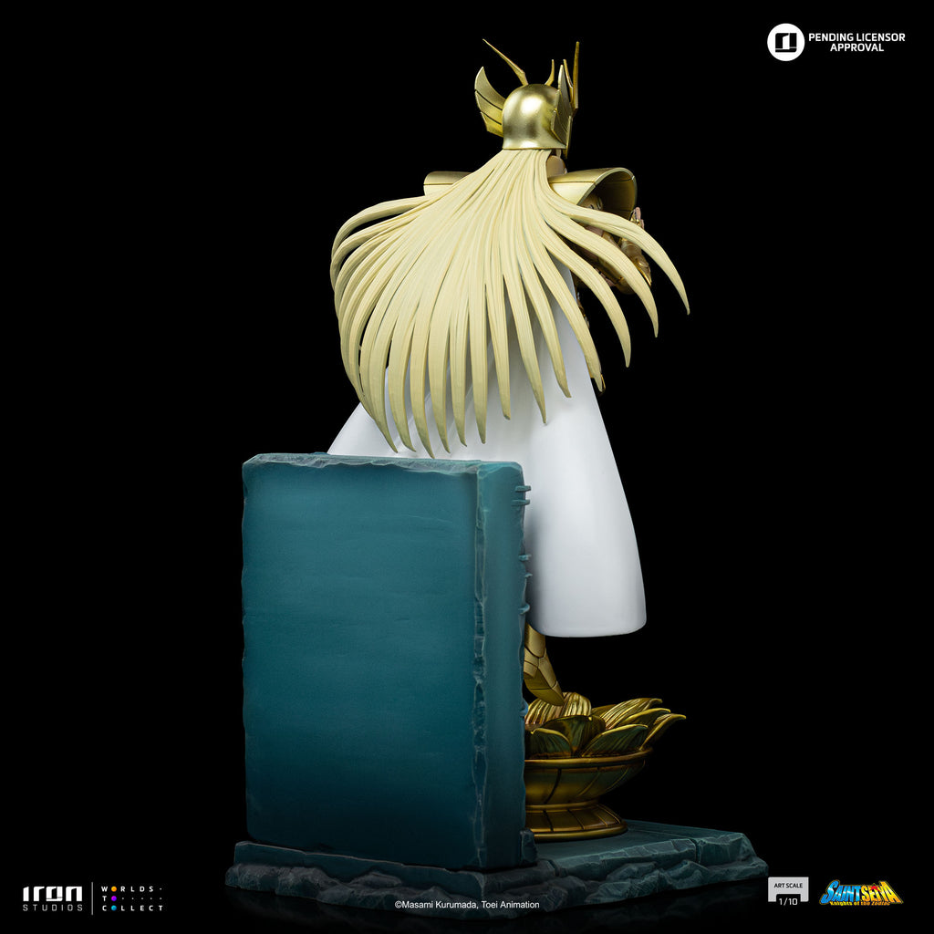 Estátua Shaka de Virgem - Os cavaleiros do Zodiaco - Art Scale 1/10 - Iron Studios