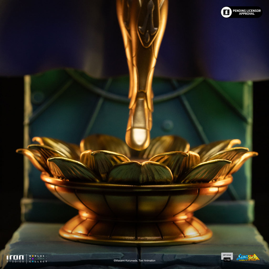 Estátua Shaka de Virgem - Os cavaleiros do Zodiaco - Art Scale 1/10 - Iron Studios