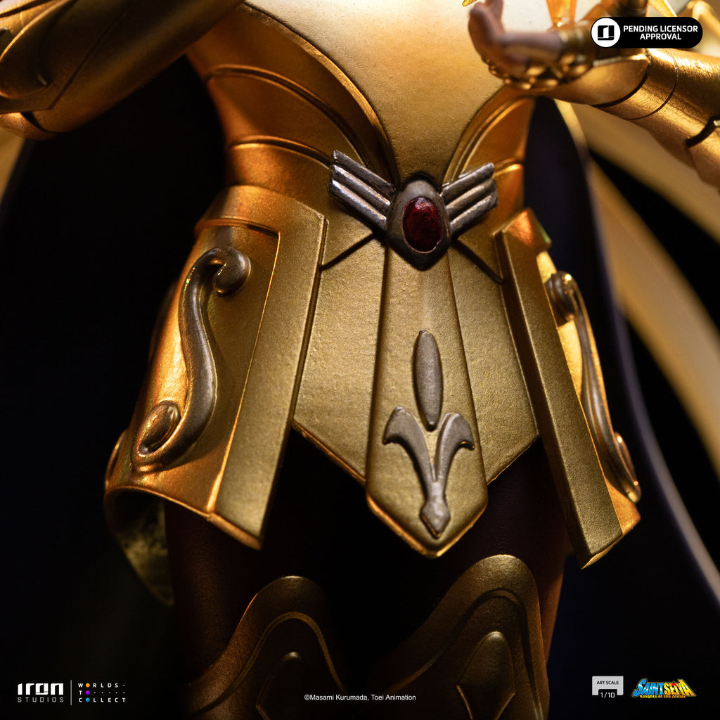 Estátua Shaka de Virgem - Os cavaleiros do Zodiaco - Art Scale 1/10 - Iron Studios