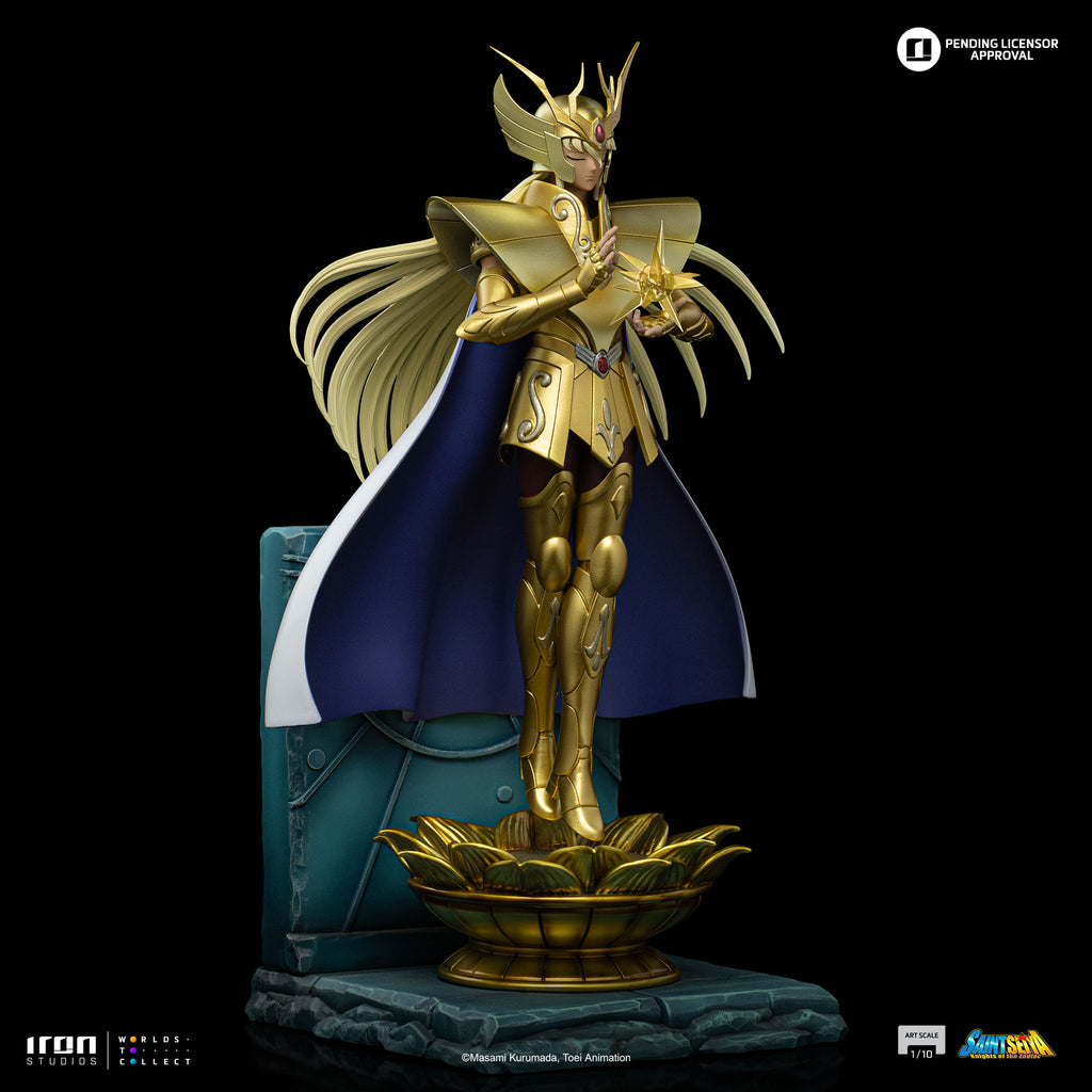 Estátua Shaka de Virgem - Os cavaleiros do Zodiaco - Art Scale 1/10 - Iron Studios