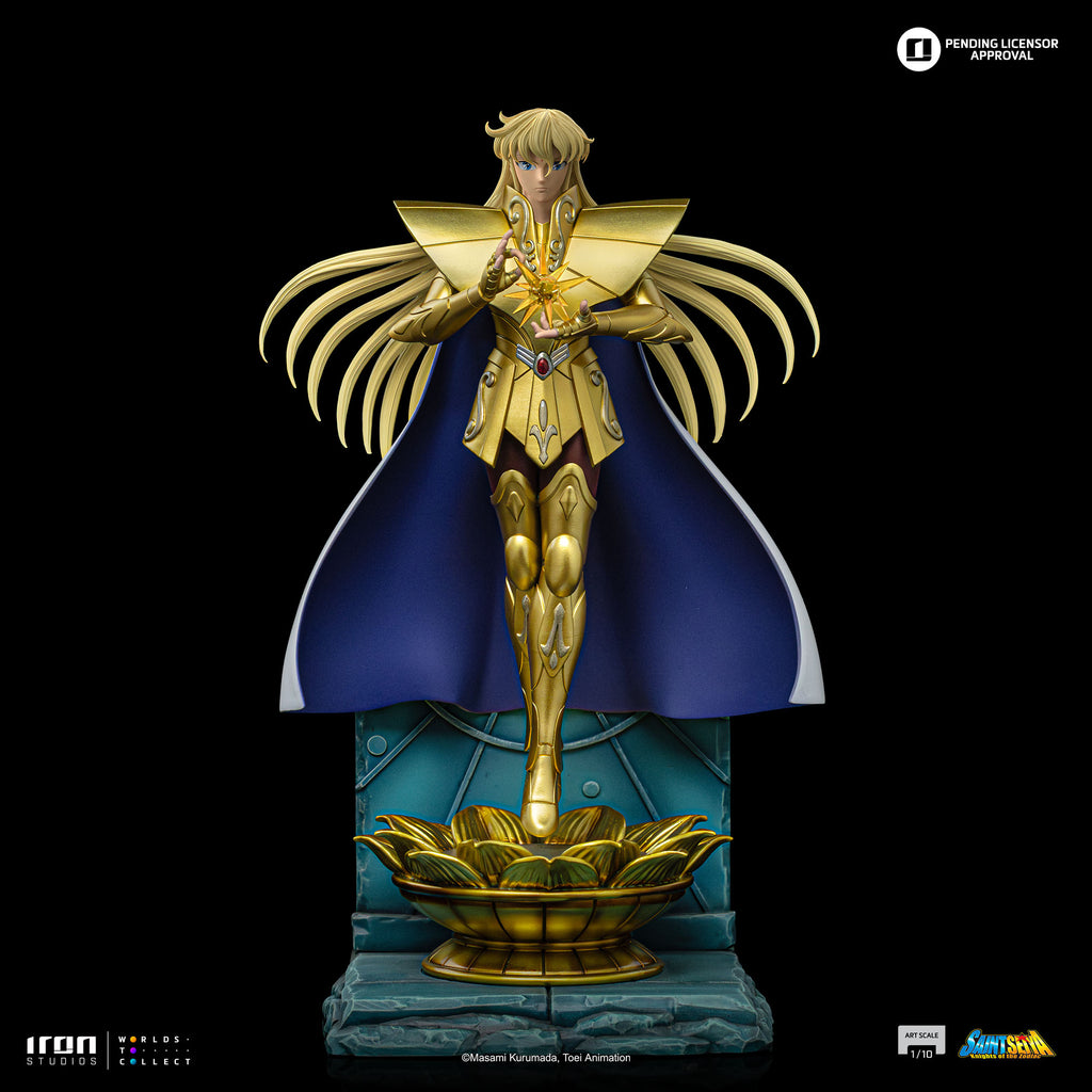 Estátua Shaka de Virgem - Os cavaleiros do Zodiaco - Art Scale 1/10 - Iron Studios