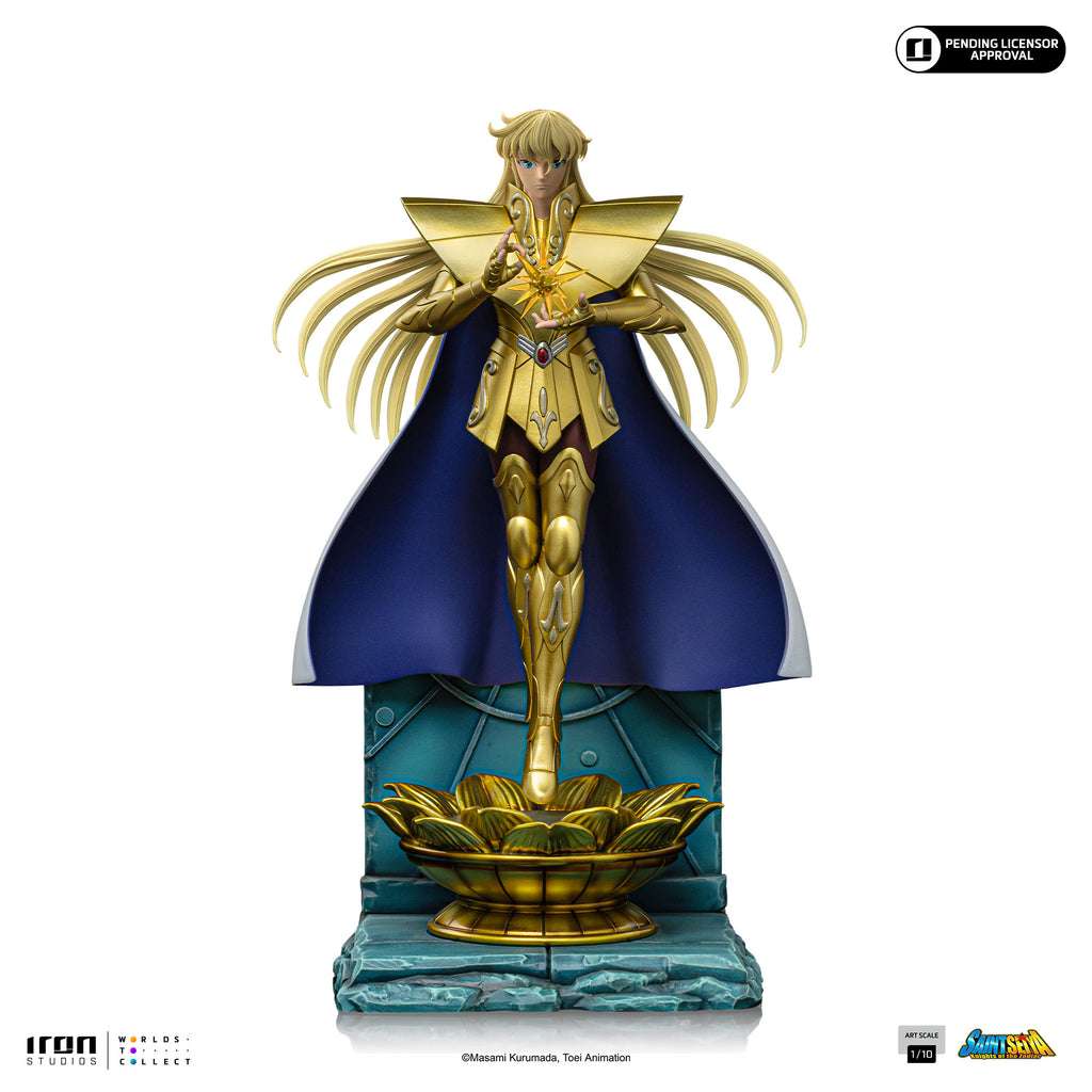 Estátua Shaka de Virgem - Os cavaleiros do Zodiaco - Art Scale 1/10 - Iron Studios