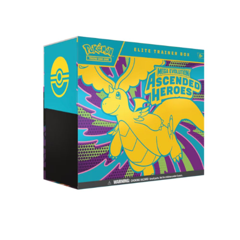 Elite Trainer Box - Inglês - Mega Evolution - Ascended Heroes  - Galápagos