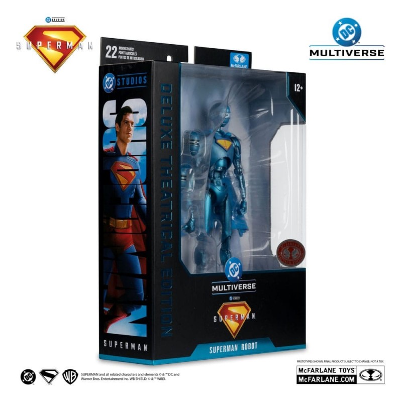 Figura Superman Robot #4 - Superman Movie - DC Movie - 7 Scale - McFarlane